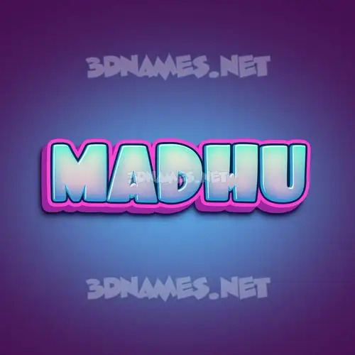 madhu in Phat Purple style - 3D name wallpaper madhu in Phat Purple style - 3D name wallpaper