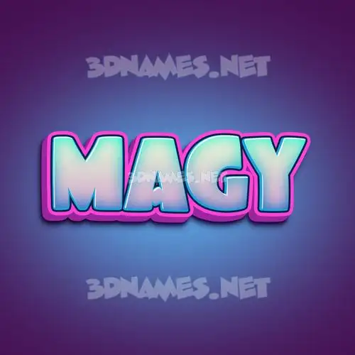 magy in Phat Purple style - 3D name wallpaper magy in Phat Purple style - 3D name wallpaper