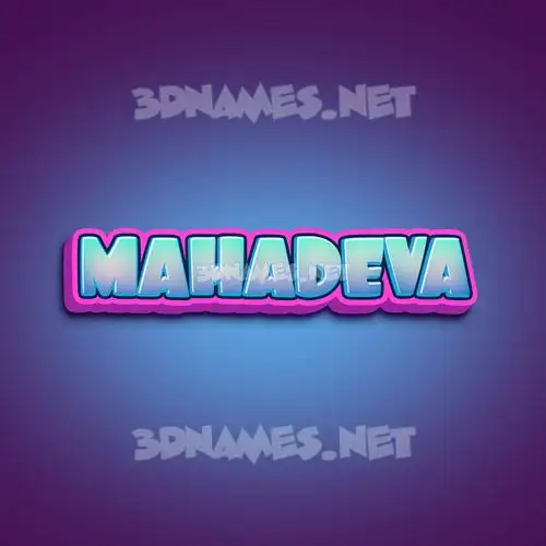 mahadeva in Phat Purple style - 3D name wallpaper mahadeva in Phat Purple style - 3D name wallpaper