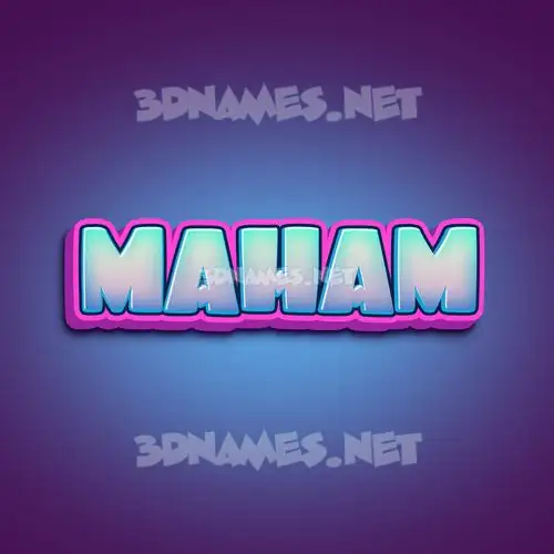 maham in Phat Purple style - 3D name wallpaper maham in Phat Purple style - 3D name wallpaper