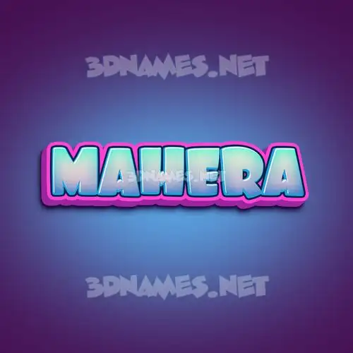 mahera in Phat Purple style - 3D name wallpaper mahera in Phat Purple style - 3D name wallpaper