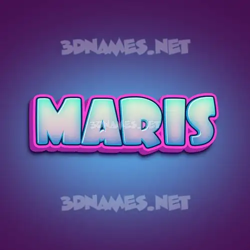 maris in Phat Purple style - 3D name wallpaper maris in Phat Purple style - 3D name wallpaper