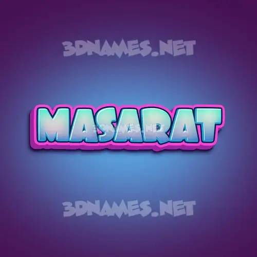 masarat in Phat Purple style - 3D name wallpaper masarat in Phat Purple style - 3D name wallpaper