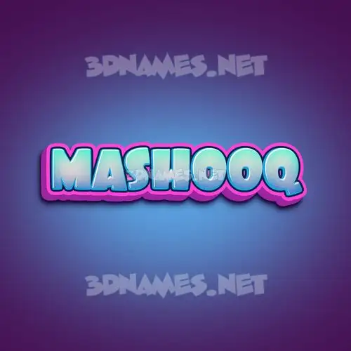 mashooq in Phat Purple style - 3D name wallpaper mashooq in Phat Purple style - 3D name wallpaper