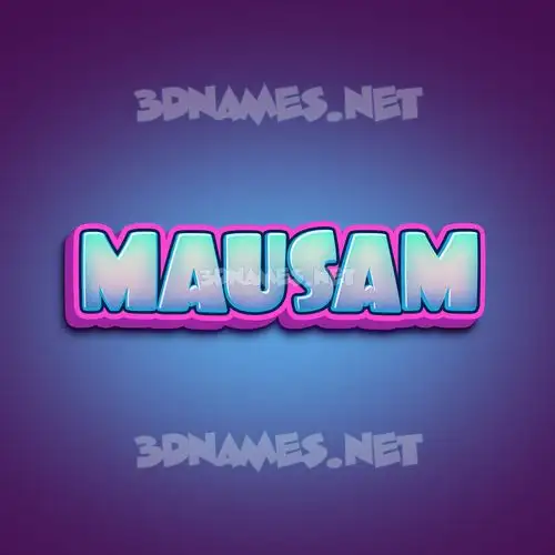 mausam in Phat Purple style - 3D name wallpaper mausam in Phat Purple style - 3D name wallpaper