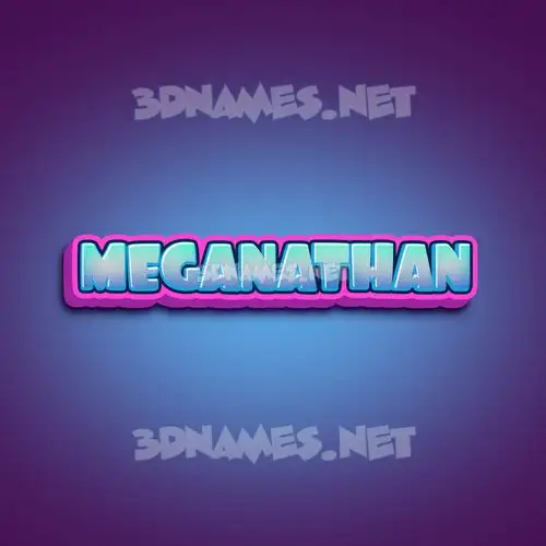 meganathan in Phat Purple style - 3D name wallpaper meganathan in Phat Purple style - 3D name wallpaper