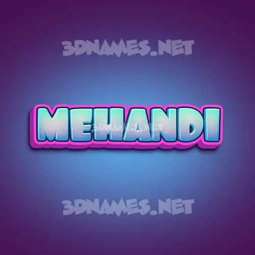 mehandi in Phat Purple style - 3D name wallpaper mehandi in Phat Purple style - 3D name wallpaper