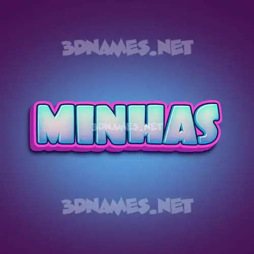 minhas in Phat Purple style - 3D name wallpaper minhas in Phat Purple style - 3D name wallpaper