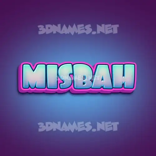 misbah in Phat Purple style - 3D name wallpaper misbah in Phat Purple style - 3D name wallpaper