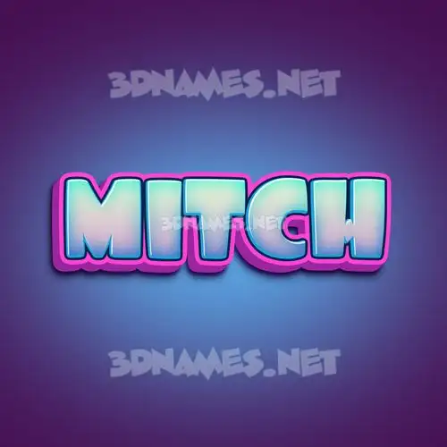 mitch in Phat Purple style - 3D name wallpaper mitch in Phat Purple style - 3D name wallpaper