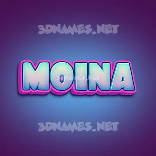 moina in Phat Purple style - 3D name wallpaper moina in Phat Purple style - 3D name wallpaper