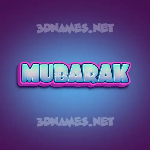 mubarak in Phat Purple style - 3D name wallpaper mubarak in Phat Purple style - 3D name wallpaper