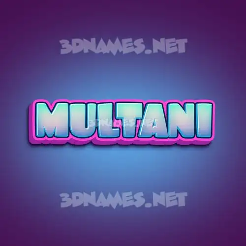 multani in Phat Purple style - 3D name wallpaper multani in Phat Purple style - 3D name wallpaper