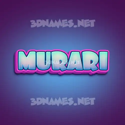 murari in Phat Purple style - 3D name wallpaper murari in Phat Purple style - 3D name wallpaper