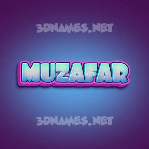 muzafar in Phat Purple style - 3D name wallpaper muzafar in Phat Purple style - 3D name wallpaper
