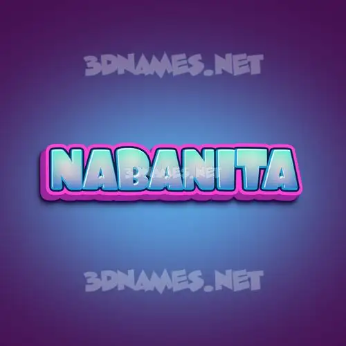 nabanita in Phat Purple style - 3D name wallpaper nabanita in Phat Purple style - 3D name wallpaper