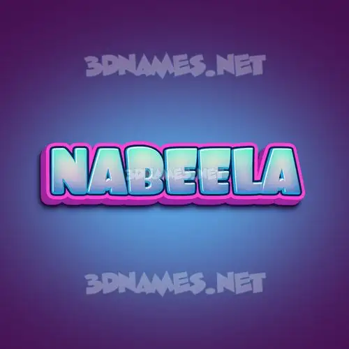 nabeela in Phat Purple style - 3D name wallpaper nabeela in Phat Purple style - 3D name wallpaper