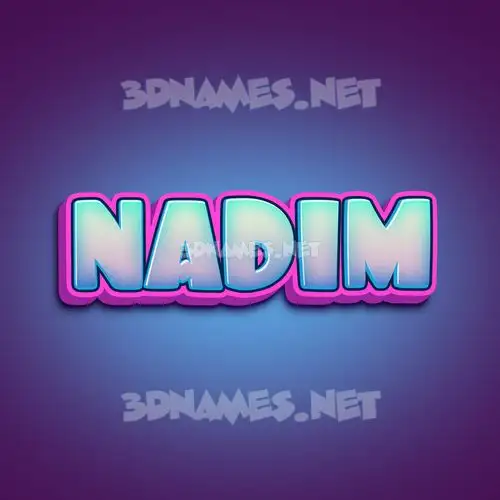 nadim in Phat Purple style - 3D name wallpaper nadim in Phat Purple style - 3D name wallpaper