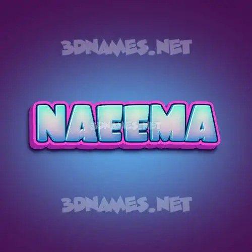 naeema in Phat Purple style - 3D name wallpaper naeema in Phat Purple style - 3D name wallpaper