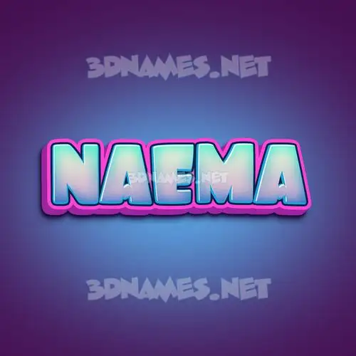 naema in Phat Purple style - 3D name wallpaper naema in Phat Purple style - 3D name wallpaper