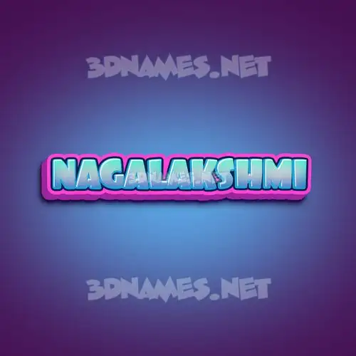 nagalakshmi in Phat Purple style - 3D name wallpaper nagalakshmi in Phat Purple style - 3D name wallpaper