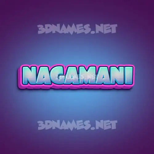 nagamani in Phat Purple style - 3D name wallpaper nagamani in Phat Purple style - 3D name wallpaper