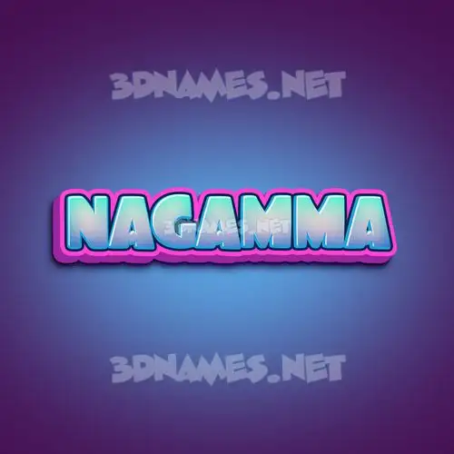 nagamma in Phat Purple style - 3D name wallpaper nagamma in Phat Purple style - 3D name wallpaper