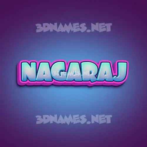 nagaraj in Phat Purple style - 3D name wallpaper