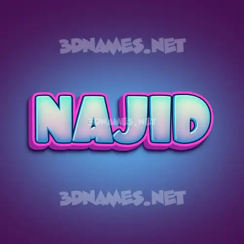 najid in Phat Purple style - 3D name wallpaper najid in Phat Purple style - 3D name wallpaper