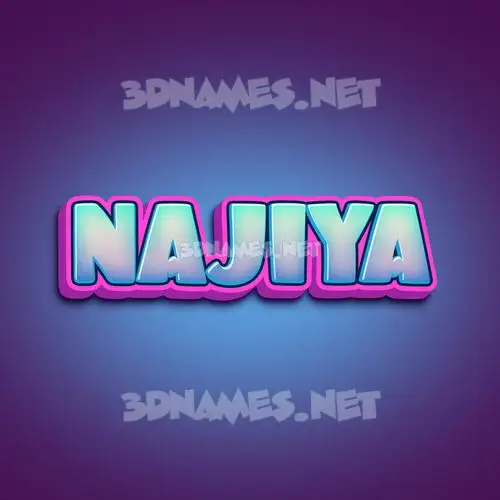 najiya in Phat Purple style - 3D name wallpaper najiya in Phat Purple style - 3D name wallpaper