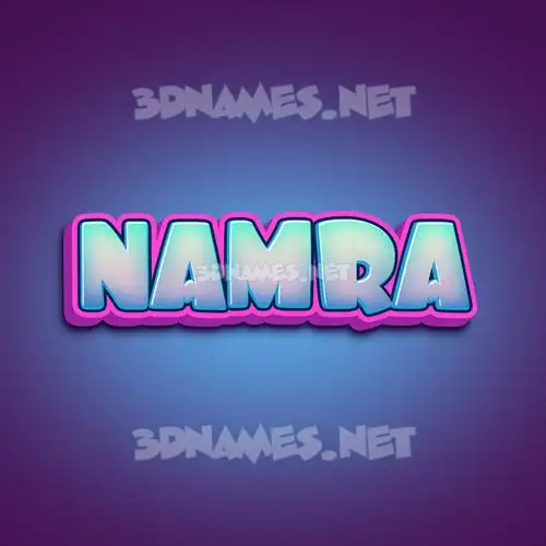 namra in Phat Purple style - 3D name wallpaper namra in Phat Purple style - 3D name wallpaper
