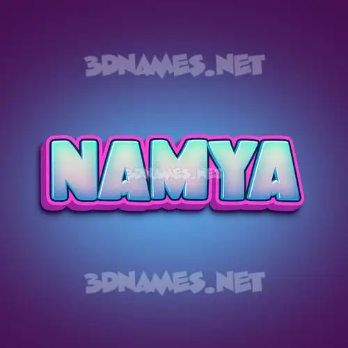 namya in Phat Purple style - 3D name wallpaper namya in Phat Purple style - 3D name wallpaper
