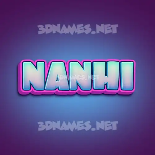 nanhi in Phat Purple style - 3D name wallpaper nanhi in Phat Purple style - 3D name wallpaper
