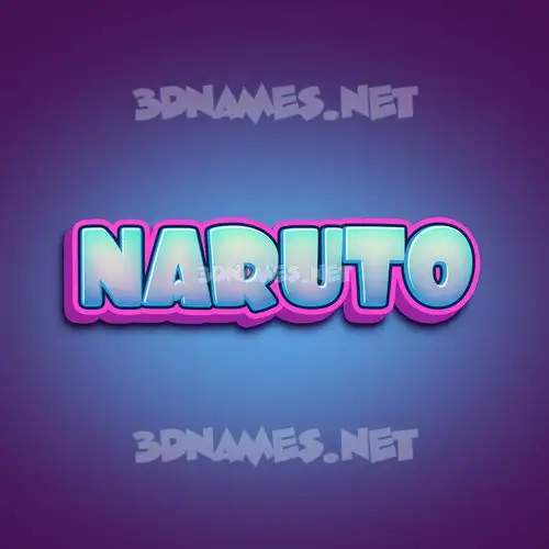 naruto in Phat Purple style - 3D name wallpaper naruto in Phat Purple style - 3D name wallpaper