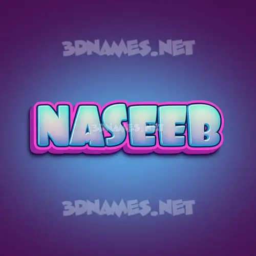 naseeb in Phat Purple style - 3D name wallpaper naseeb in Phat Purple style - 3D name wallpaper