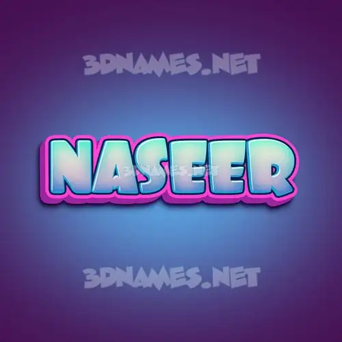 naseer in Phat Purple style - 3D name wallpaper naseer in Phat Purple style - 3D name wallpaper