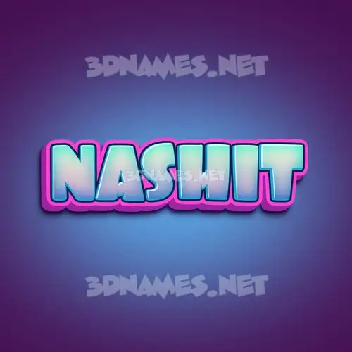 nashit in Phat Purple style - 3D name wallpaper nashit in Phat Purple style - 3D name wallpaper