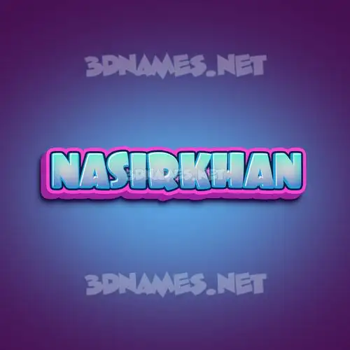 nasirkhan in Phat Purple style - 3D name wallpaper nasirkhan in Phat Purple style - 3D name wallpaper