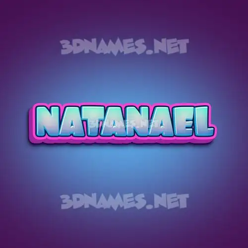 natanael in Phat Purple style - 3D name wallpaper natanael in Phat Purple style - 3D name wallpaper