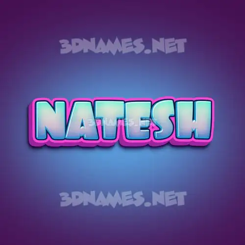 natesh in Phat Purple style - 3D name wallpaper natesh in Phat Purple style - 3D name wallpaper