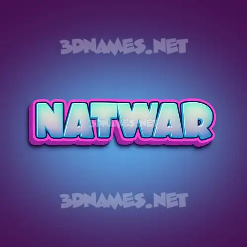 natwar in Phat Purple style - 3D name wallpaper natwar in Phat Purple style - 3D name wallpaper