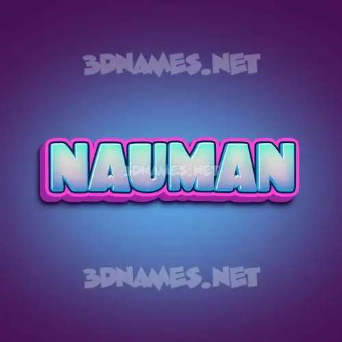 nauman in Phat Purple style - 3D name wallpaper nauman in Phat Purple style - 3D name wallpaper