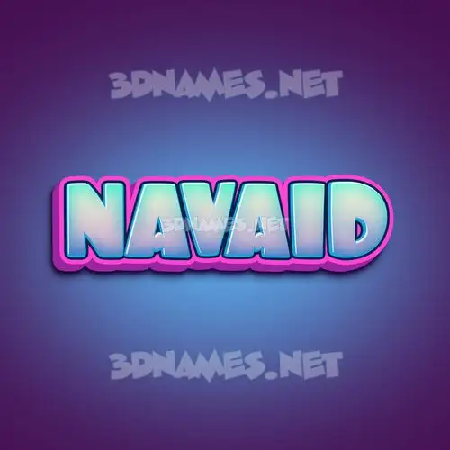 navaid in Phat Purple style - 3D name wallpaper navaid in Phat Purple style - 3D name wallpaper