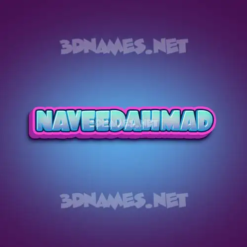 naveedahmad in Phat Purple style - 3D name wallpaper naveedahmad in Phat Purple style - 3D name wallpaper
