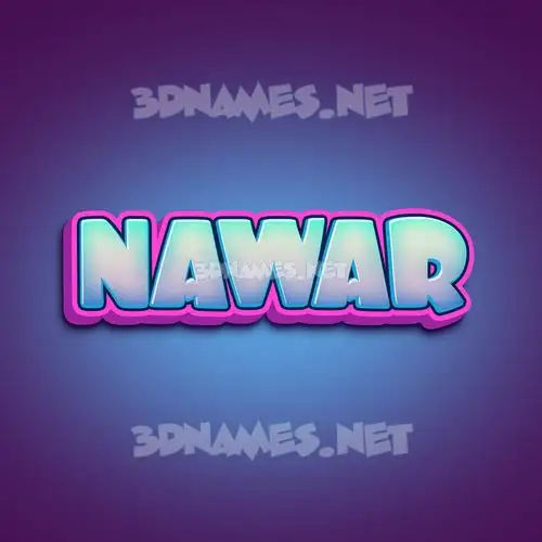nawar in Phat Purple style - 3D name wallpaper nawar in Phat Purple style - 3D name wallpaper