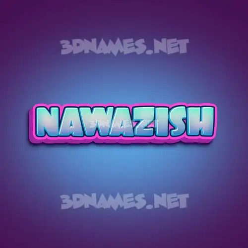 nawazish in Phat Purple style - 3D name wallpaper nawazish in Phat Purple style - 3D name wallpaper