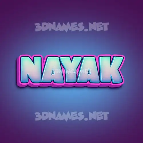 nayak in Phat Purple style - 3D name wallpaper nayak in Phat Purple style - 3D name wallpaper