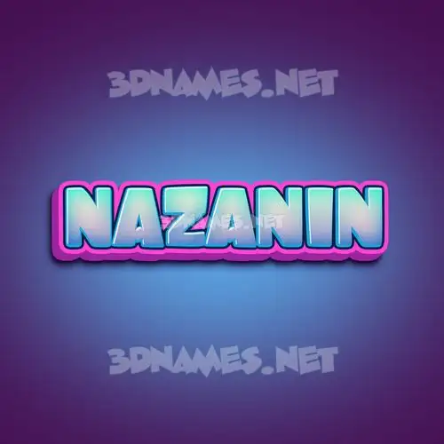 nazanin in Phat Purple style - 3D name wallpaper nazanin in Phat Purple style - 3D name wallpaper