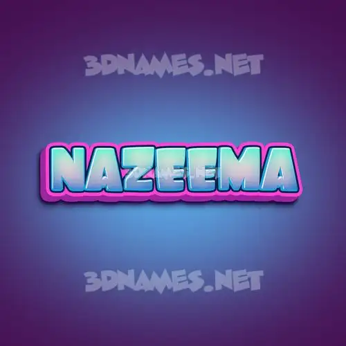 nazeema in Phat Purple style - 3D name wallpaper nazeema in Phat Purple style - 3D name wallpaper
