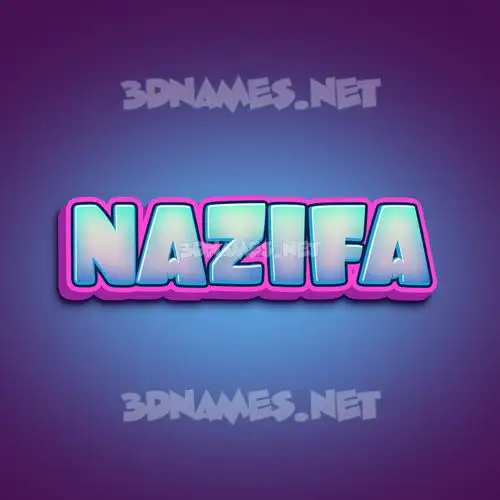 nazifa in Phat Purple style - 3D name wallpaper nazifa in Phat Purple style - 3D name wallpaper